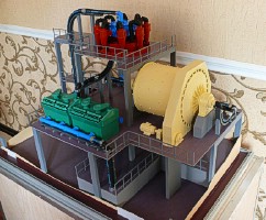 Scale model equipment